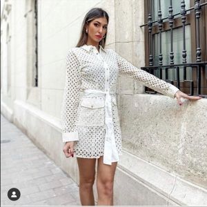 Zara embroiderer dress